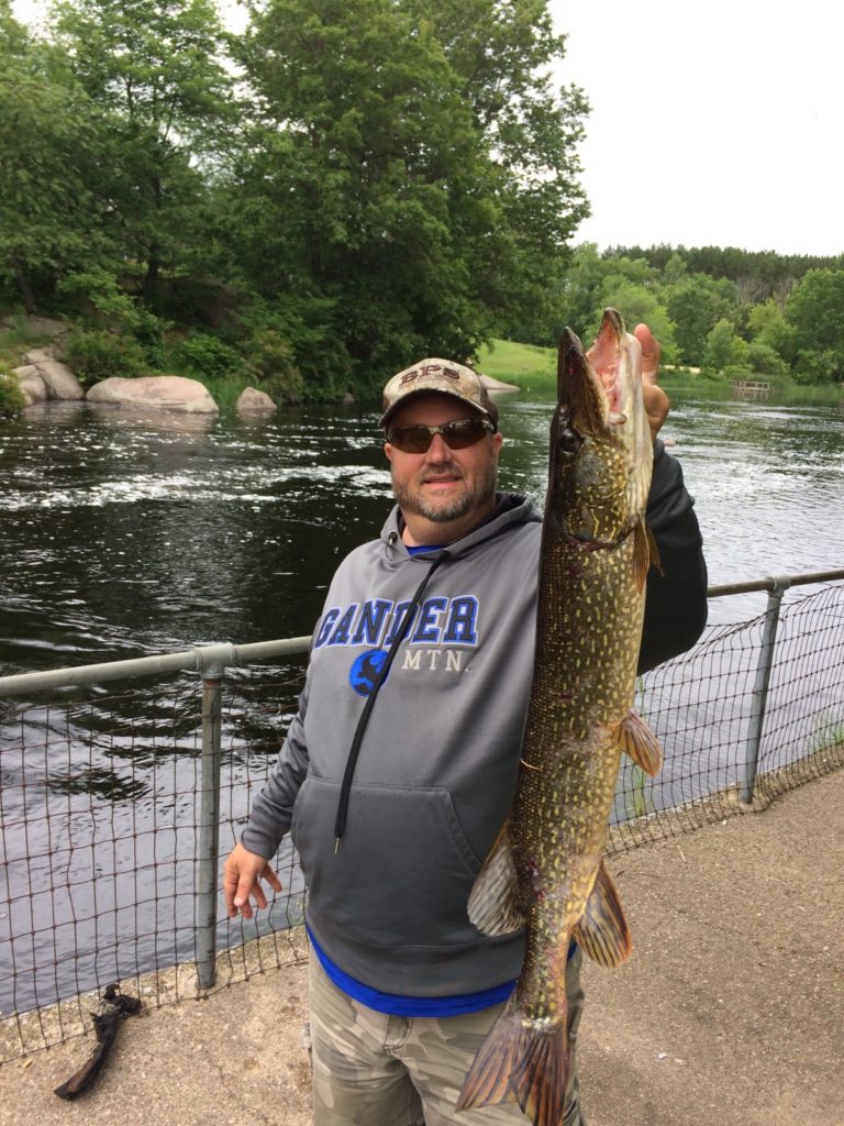 32 inch pike on Lower Red Lake