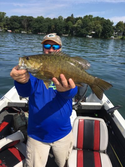 19 3 forths inch smallmouth