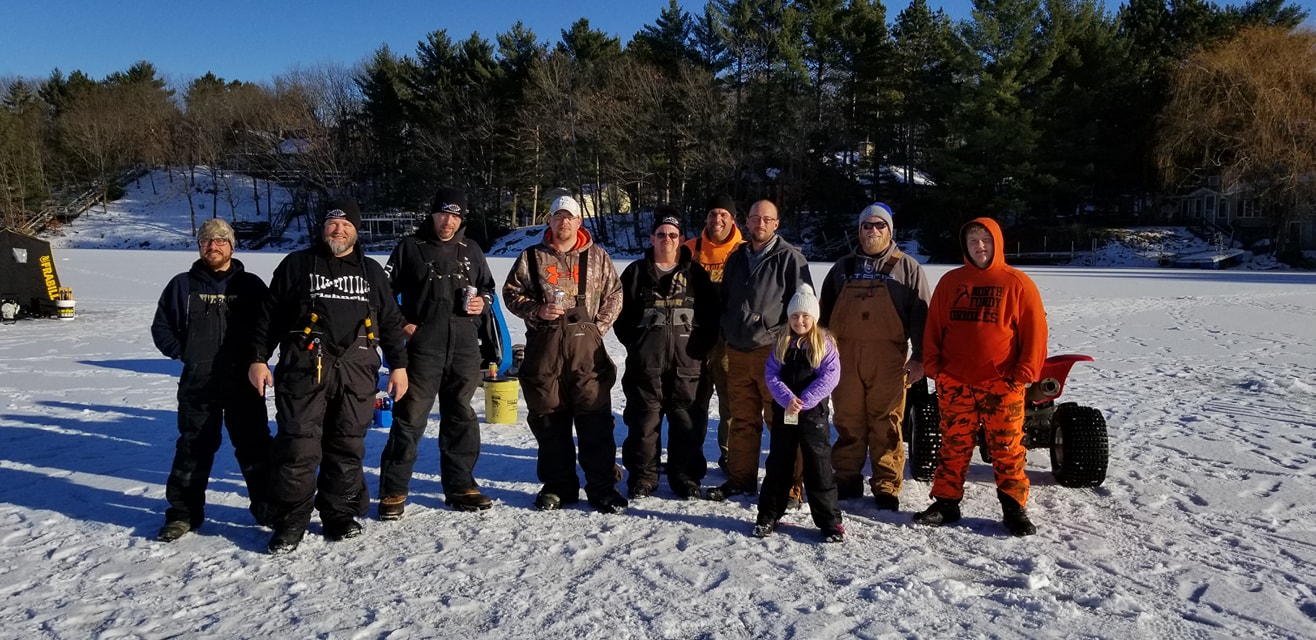Fishnetics Ice Fishing League event in 2018