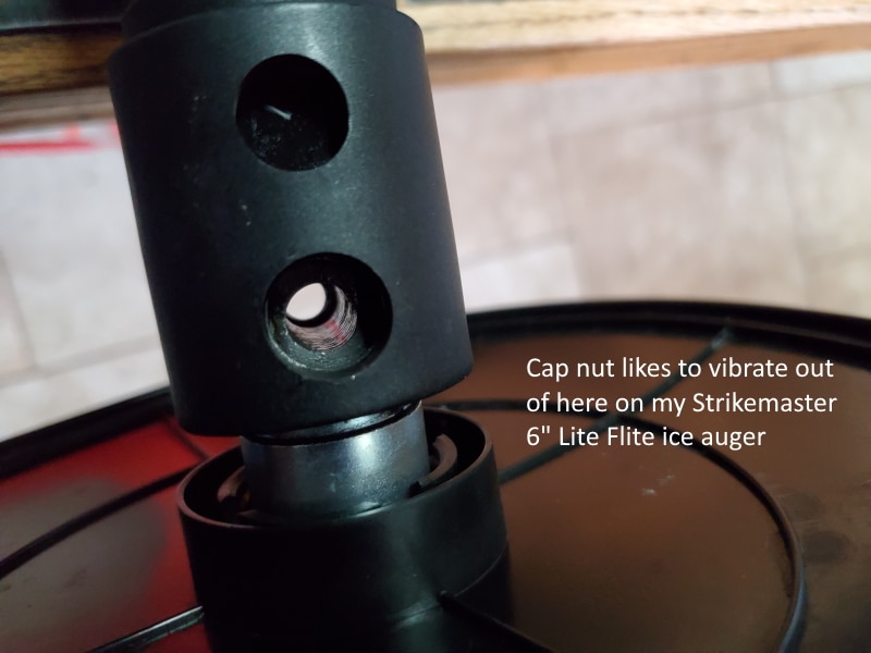 How to fix your Strikemaster Lite Flite to keep the cap nut from vibrating  out