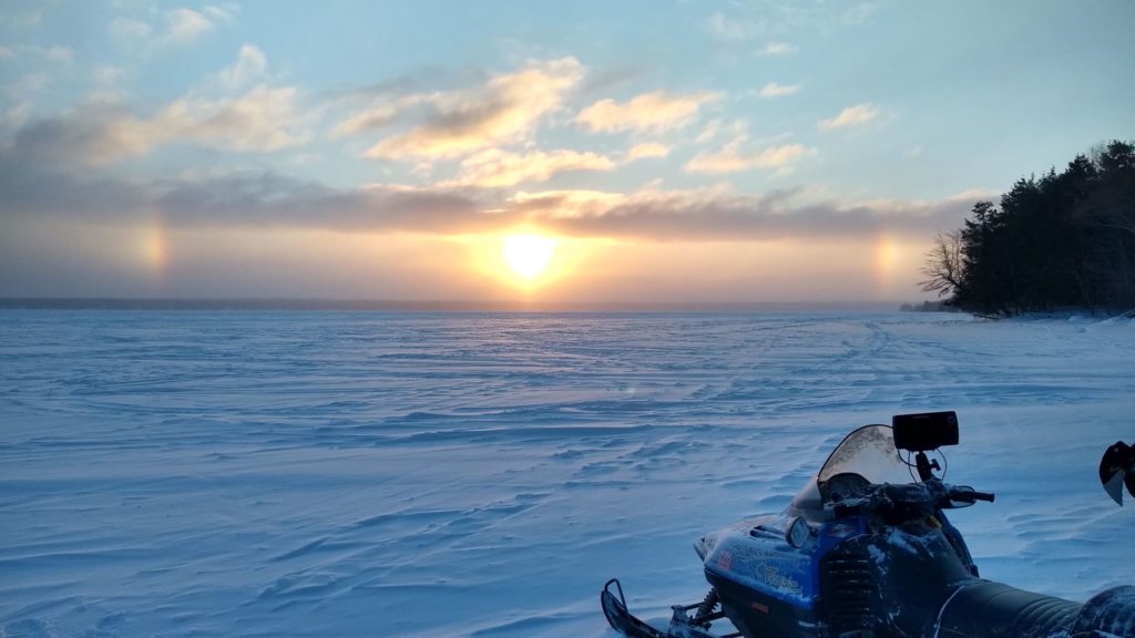 Brisk morning on Gogebic