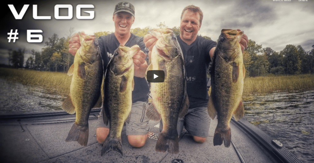 Pattern Fall Bass in Northern Natural Lakes