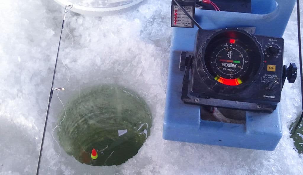 How to use a Vexilar or other Flasher for Ice Fishing