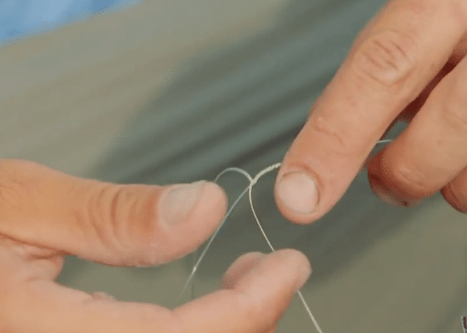 The best knot to tie with fluorocarbon 